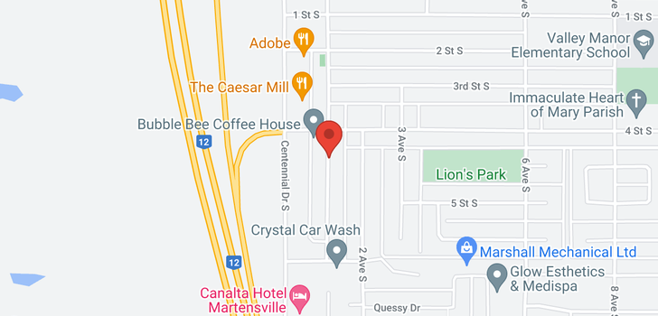 map of 429 1st AVE S